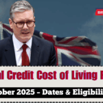 Universal Credit Cost of Living Payment October 2025 – Dates & Eligibility